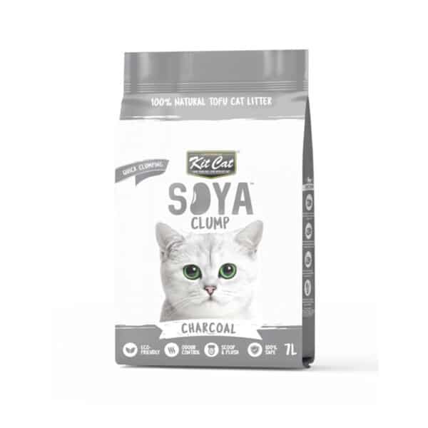 Kit Cat SoyaClump Soyabean Litter Charcoal 7L