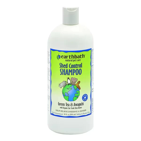 earthbath® Soothing Stress Relief Shampoo, Eucalyptus & Peppermint, Promotes Relaxation & Stress Relief, Made in USA, 16 oz