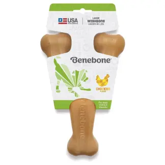 Benebone-Wishbone-Dog-Chew-Toy– Chicken