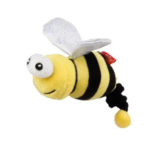 Gigwi-Vibrating-Running-Bee-with-Catnip-inside – Yellow