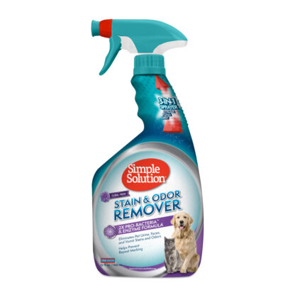 Simple Solution-Pet-Stain-&-Odo-r-Remover-Floral-Fresh-Scent-32-OZ