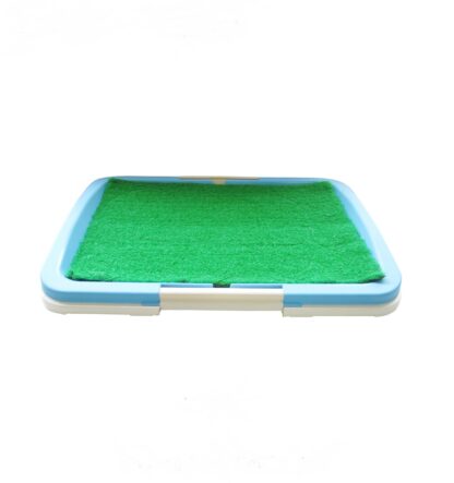 dog-pad-holder-with-artificial-grass-NT9651-blue