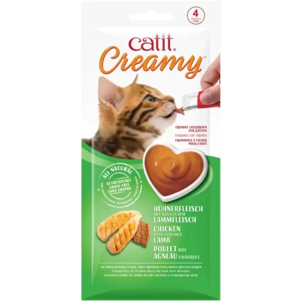 CatIt Creamy Lickable Treats - Chicken&Lamb