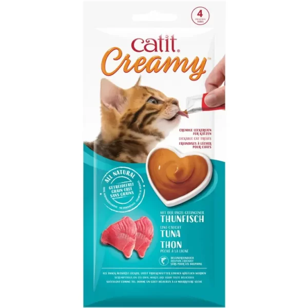 Catit Creamy Lickable Treats -Tuna