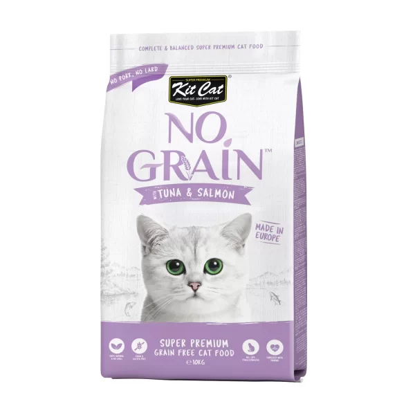 Kit Cat No Grain with Tuna and Salmon