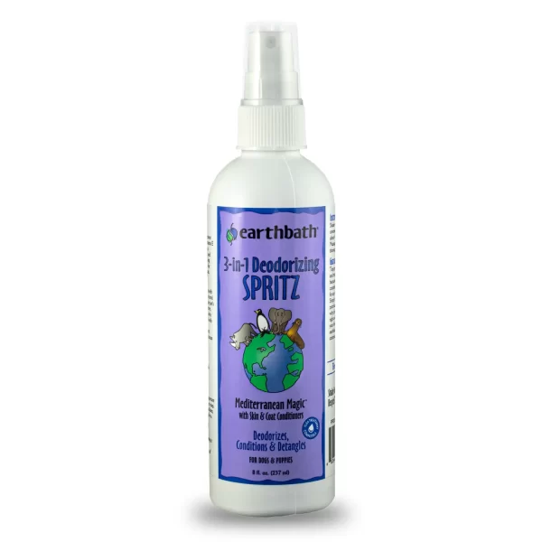 earthbath® Puppy Spritz, Wild Cherry with Skin & Coat Conditioners, Made in USA, 8 oz pump spray