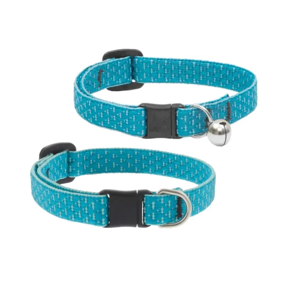 Eco Safety Cat Collar with Bell – Tropical Sea