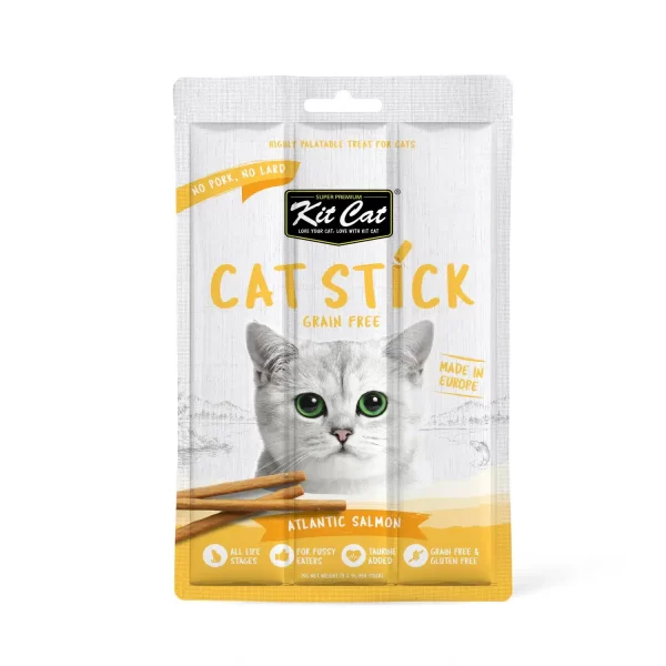 Kit Cat Grain Free Cat Stick Salmon & Seafood 15g