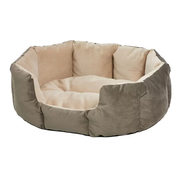 Midwest QuietTime Deluxe Gray Tulip Bed (Small)