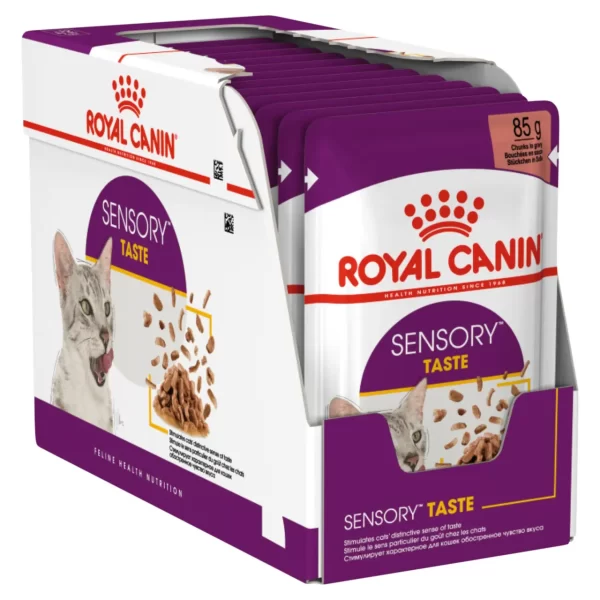 Royal Canin Feline Health Nutrition Sensory Taste Gravy (Wet Food - Pouches) 12 x 85 g
