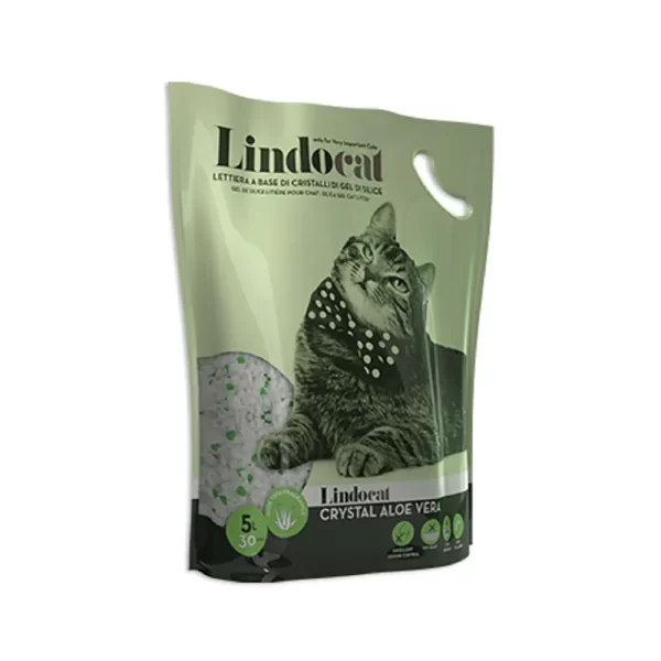 LindoCat Crystal Aloe Vera Scent (silicagel) - 5 L
