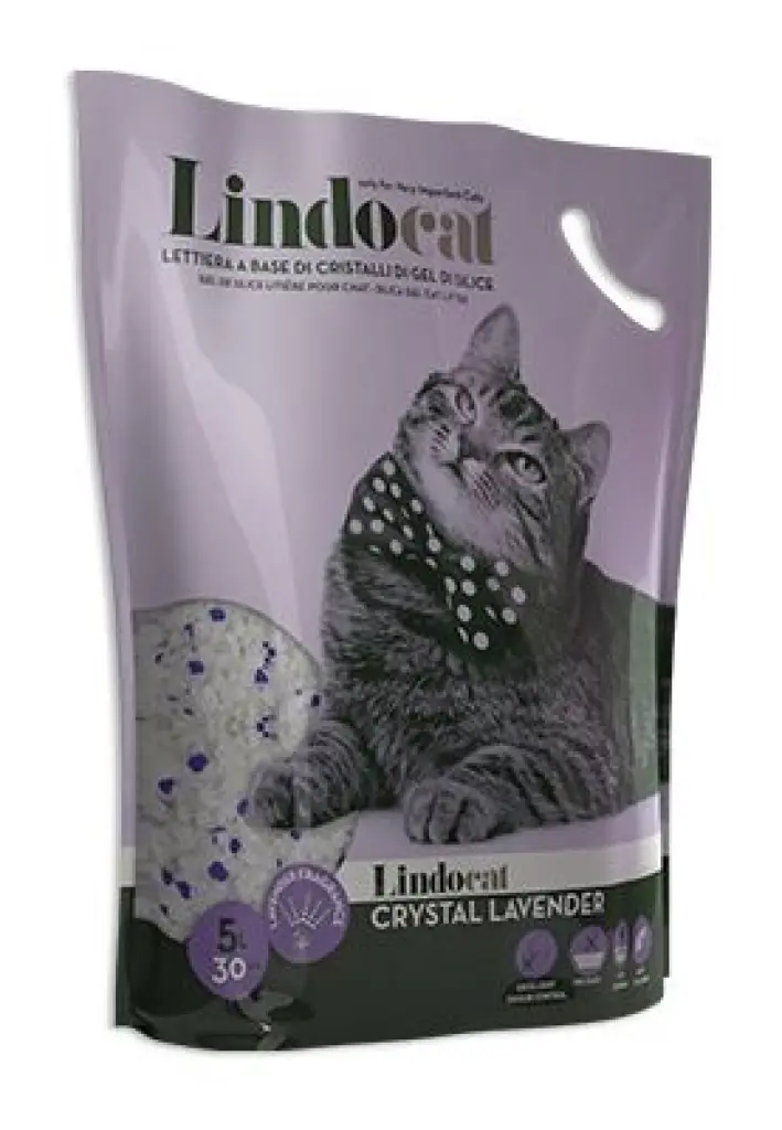 LindoCat Crystal Lavender Scent (Silicagel) – 5 L