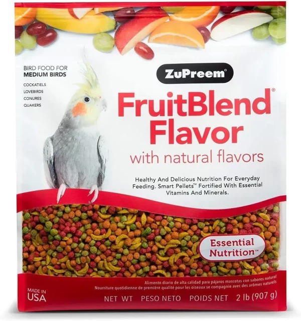 Zupreem FruitBlend Medium Parrot Food 2lb