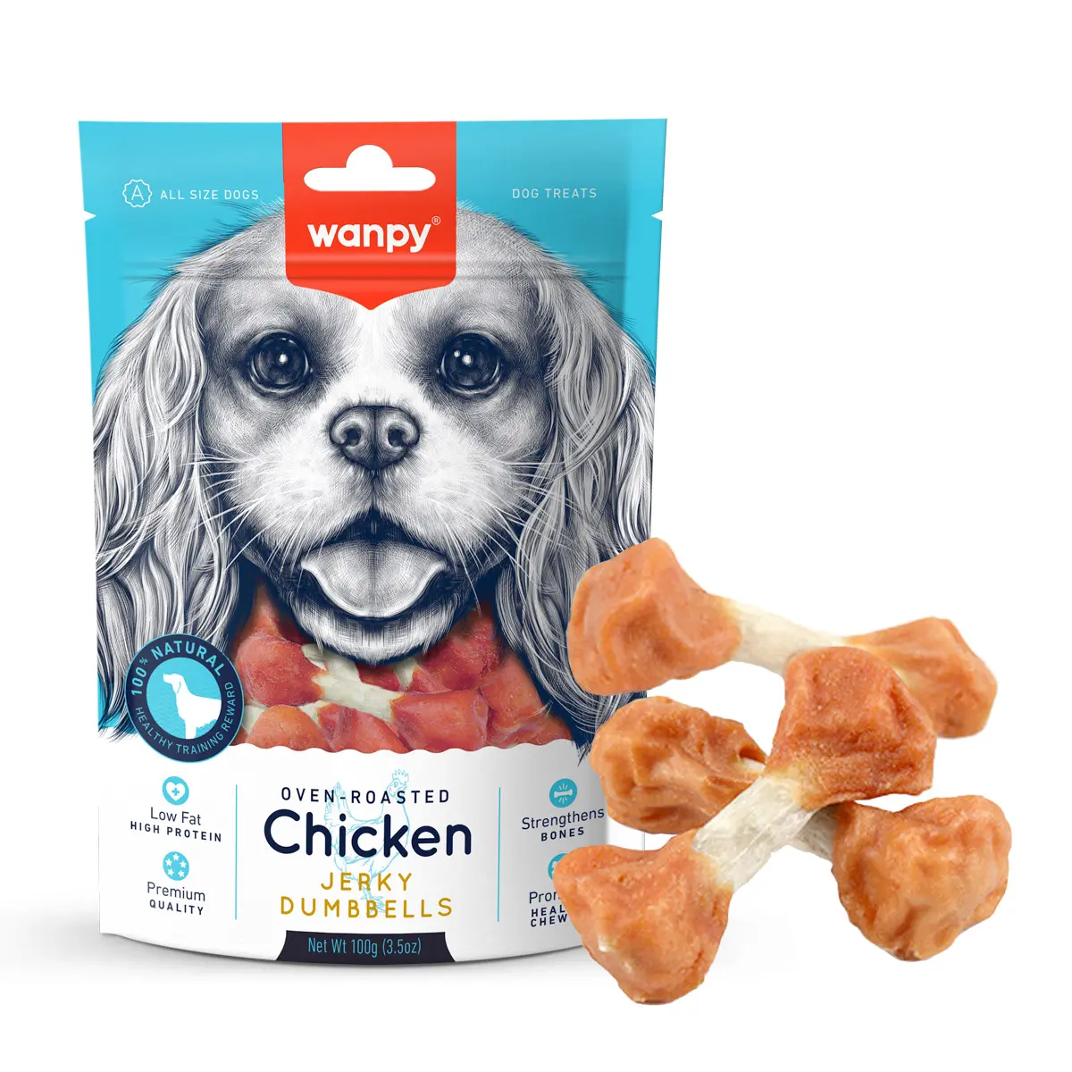 Wanpy-Chicken-Jerky-dumbbells-Dog Wanpy Chicken Jerky dumbbells Dog jpg