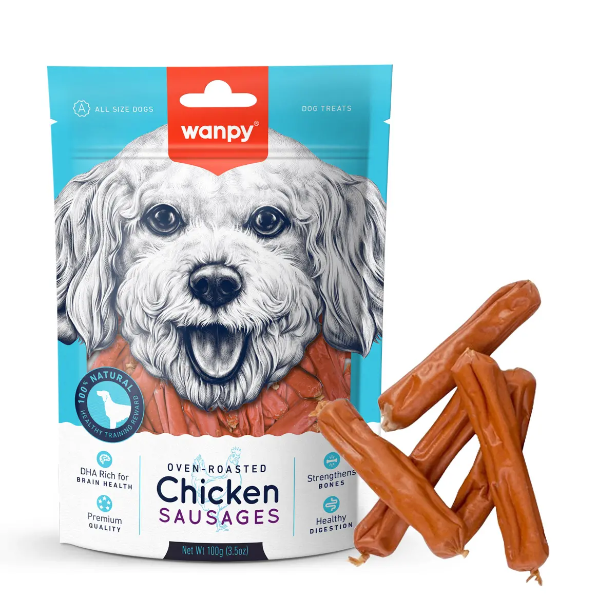 Wanpy-Chicken-Sausages Wanpy Chicken Sausages jpg