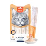 Wanpy Creamy Lickable Cat Treats – Chicken & Crab (14gx5)0