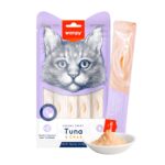 Wanpy Creamy Lickable Cat Treats – Tuna & Crab (14gx5) Wanpy Creamy Lickable Cat Treats – Tuna & Crab (14gx5)