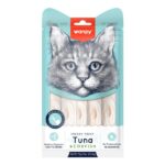 Wanpy Creamy Lickable Cat Treats – Tuna & Codfish (14gx5) Wanpy Creamy Lickable Cat Treats – Tuna & Codfish (14gx5)