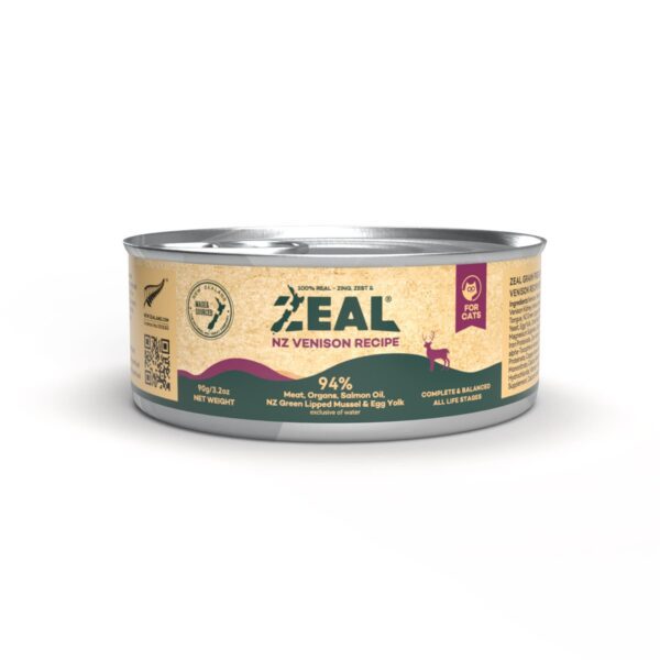 Zeal Grain Free Canned Cat Food 90g – (Lamb Recipe)