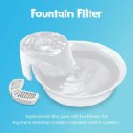 Big Max Ceramic Pet Drinking Fountain 128oz (White) Big Max Ceramic Pet Drinking Fountain 128oz (White)