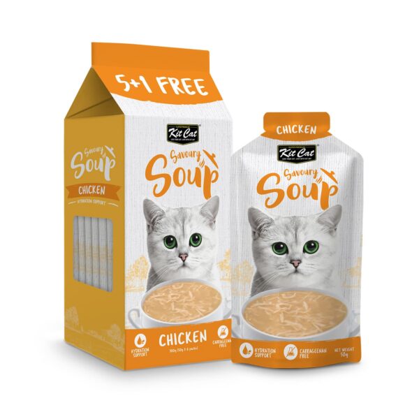Kit Cat Savoury Soup Seafood 300g ( 6 X 50g )