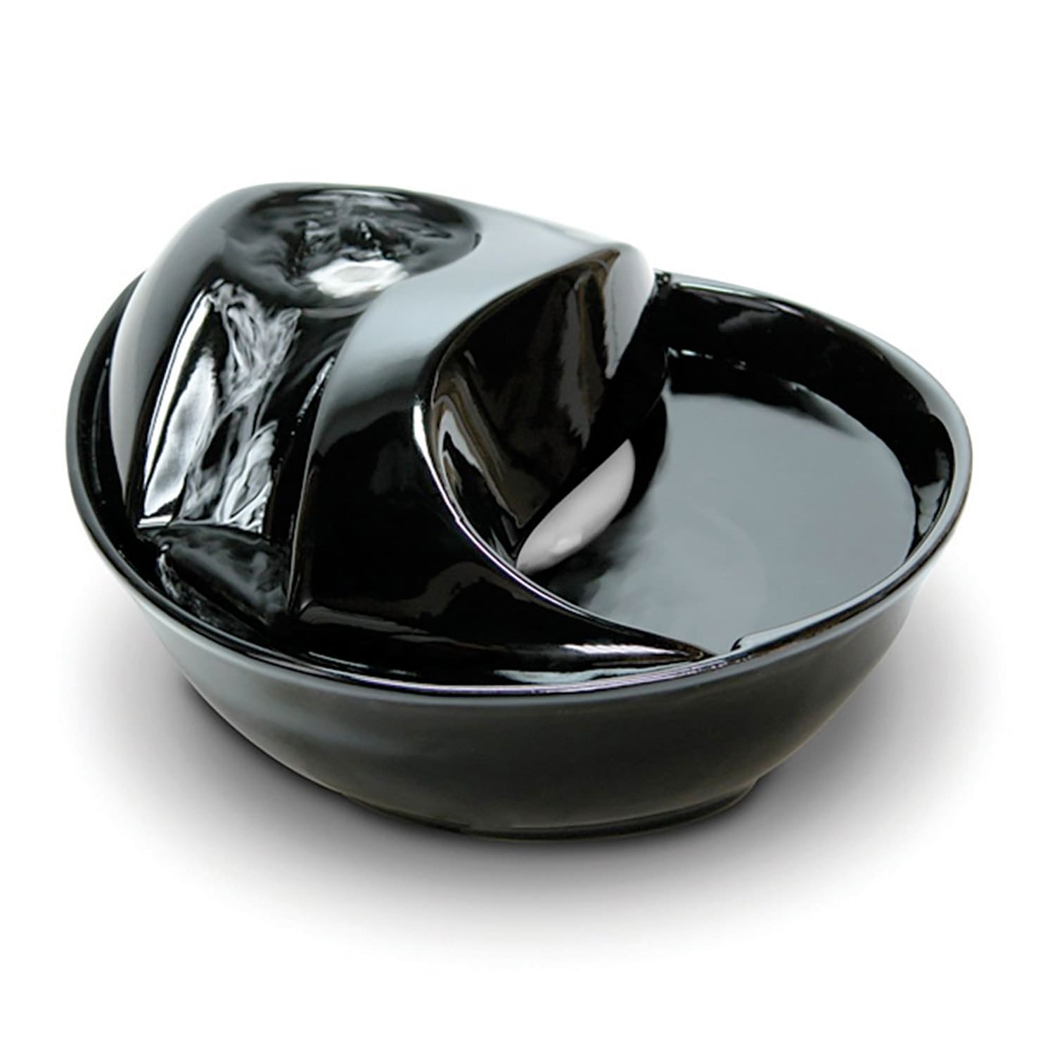 Rain-Drop-Ceramic-Pet-Drinking-Fountain-BLACK-1 Rain Drop Ceramic Pet Drinking Fountain BLACK 1