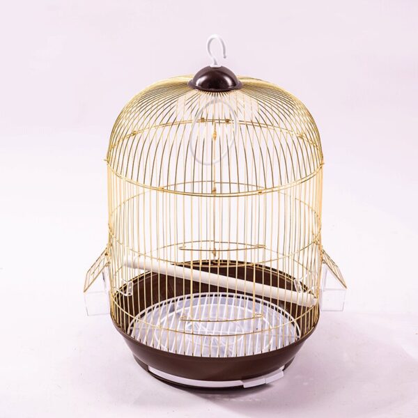 Crissy Round Gold Bird Cage