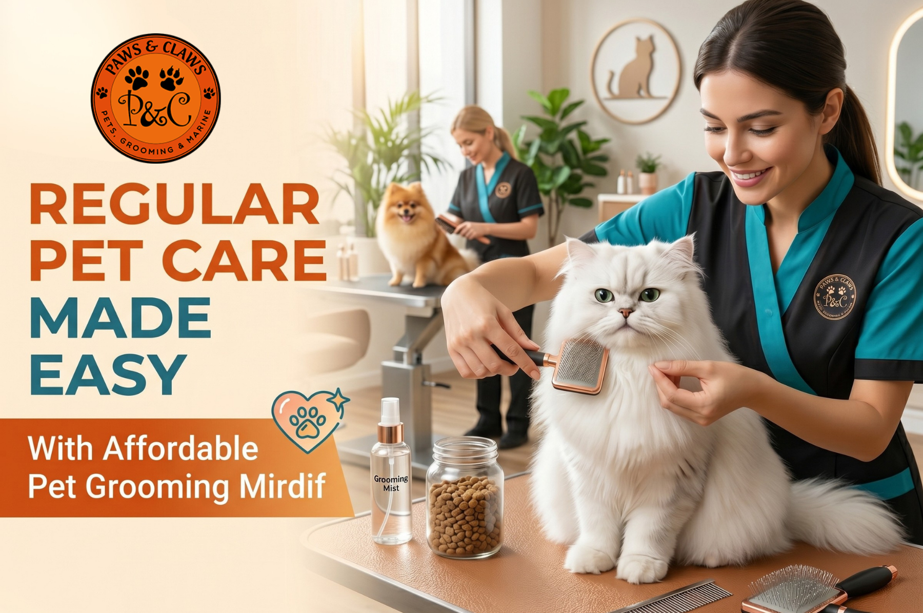 Affordable Pet Grooming Mirdif